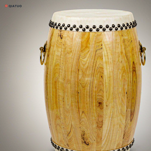 High-pitched war drum on a steel stand - QiaTuo